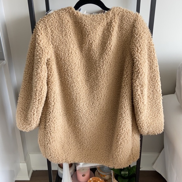 COPY - Wilfred camel coloured teddy jacket - Picture 3 of 3